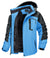 Veste de ski polaire à capuche pour hommes