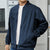 Veste d'hiver pour hommes en daim au design intemporel