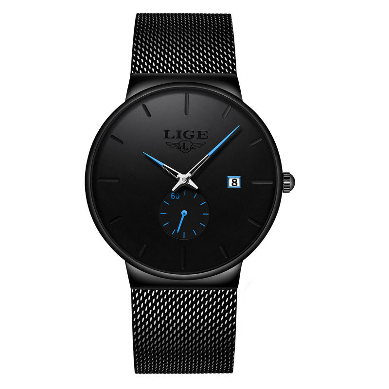Montre de luxe à quartz étanche