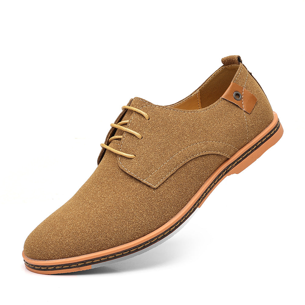 Chaussures pour Hommes Mocassin en Daim Élégant et Confortable