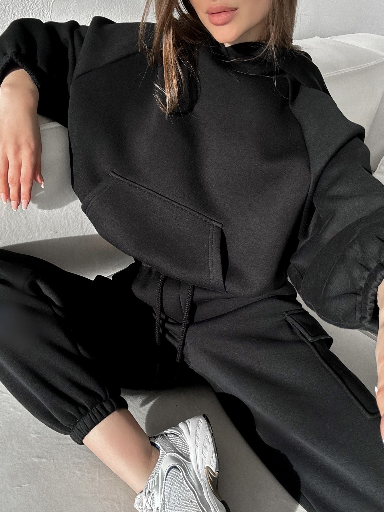 Survêtement Femme Confortable Coton Moderne Ajusté 5