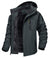 Veste de ski polaire à capuche pour hommes
