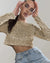 Variant image for Top à Crop Femme Élégant Tissu Léger-6