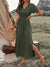 Robe d'Été Longue Femme Élégante en Tissu Léger-3