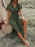 Robe d'Été Longue Femme Élégante en Tissu Léger-2