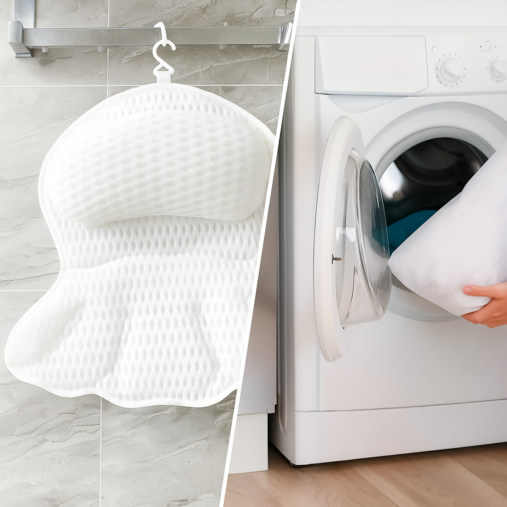 Oreiller de Bain Confortable avec Soutien Ergonomique 3