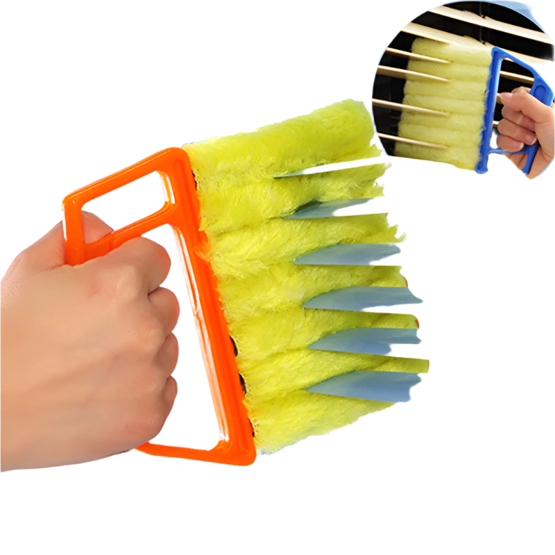 Outil de Nettoyage Multifonction pour Jalousies et Radiateurs en Microfibre 0