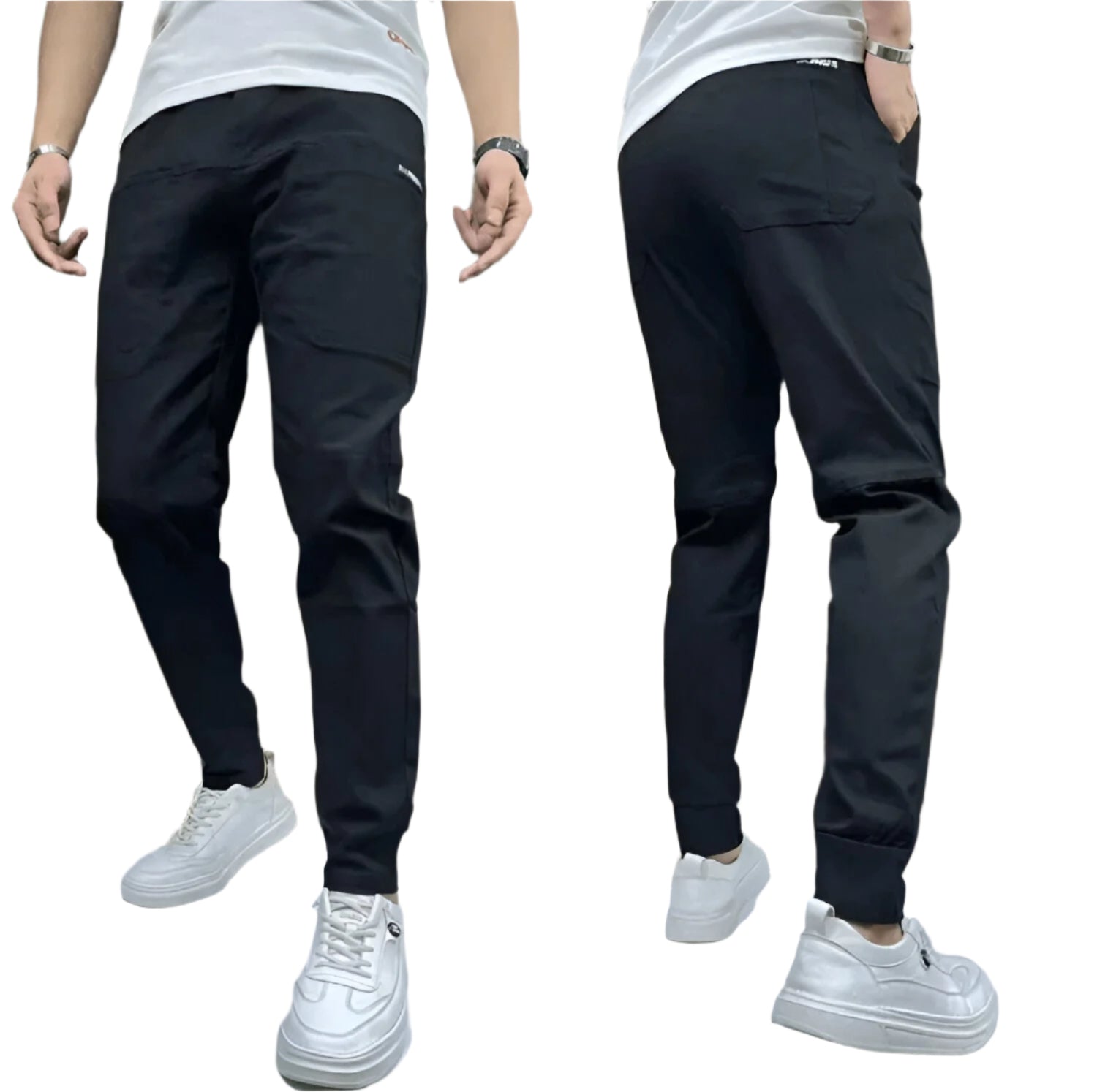 Pantalon Cargo Homme Confortable Tissu Stretch 0