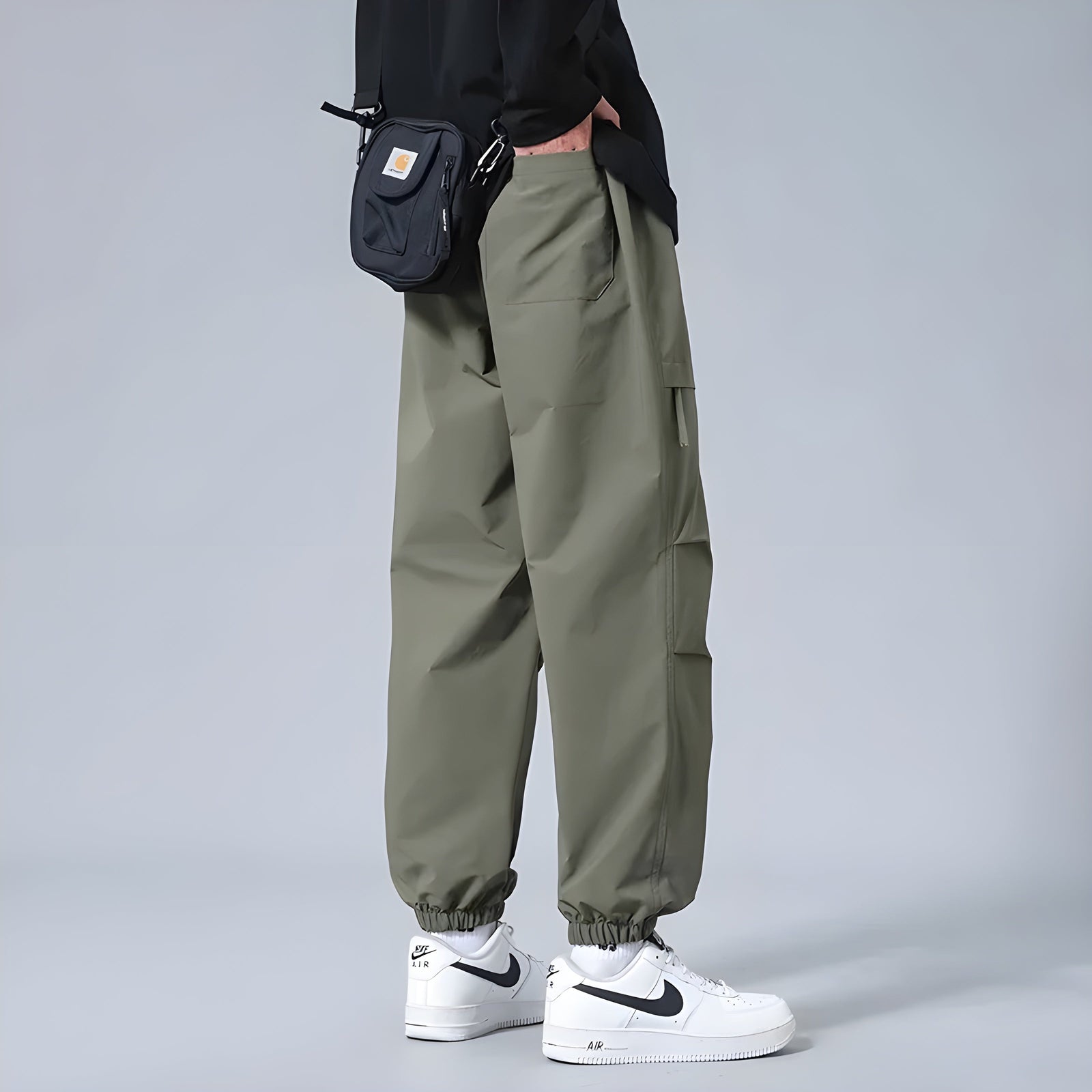 Pantalon Cargo Homme Décontracté 1