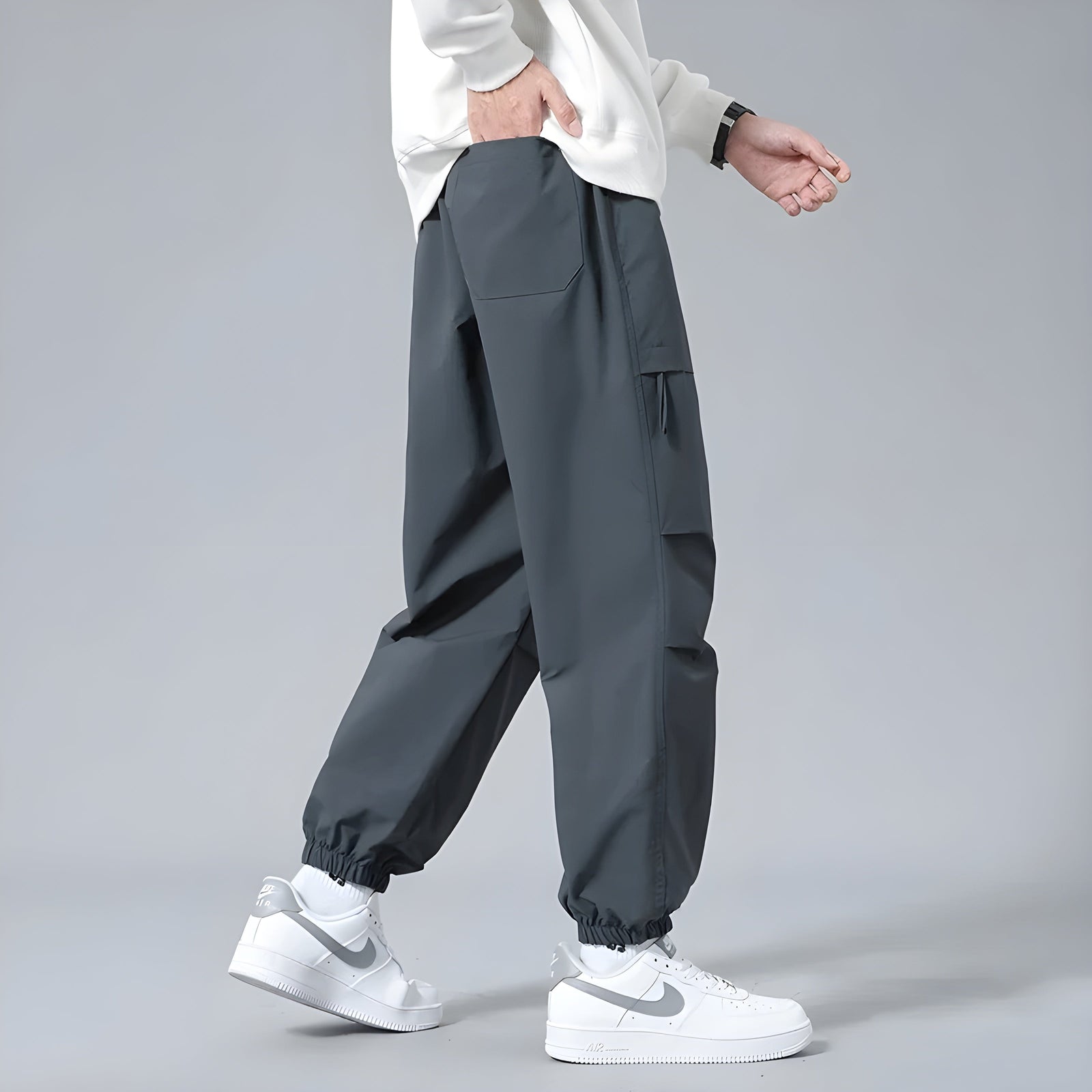 Pantalon Cargo Homme Décontracté 5