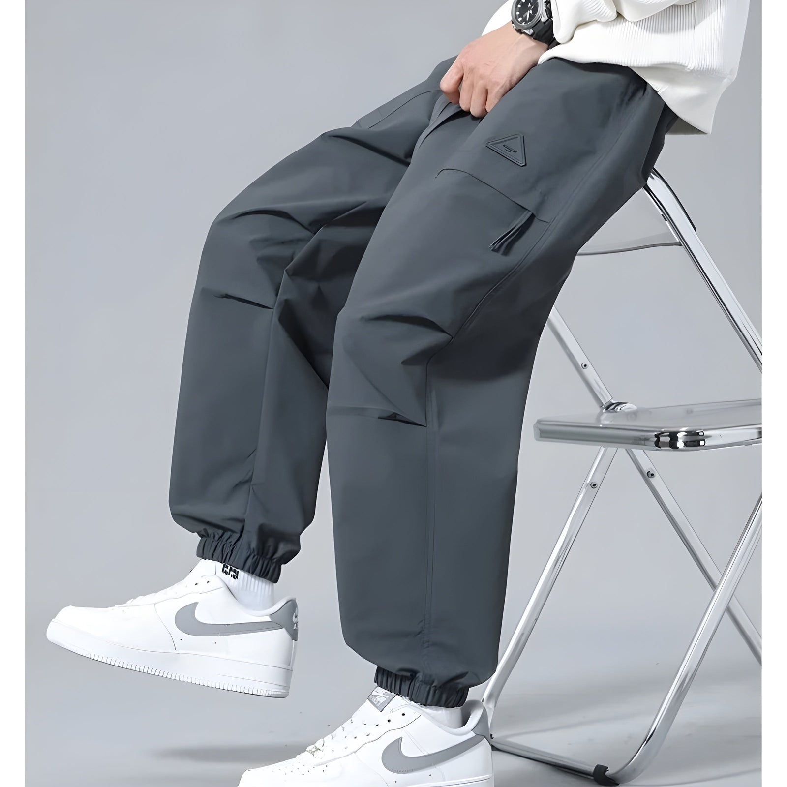 Pantalon Cargo Homme Décontracté 6