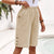 Pantalon Femme Décontracté Coupe Droite Tissu Léger 3