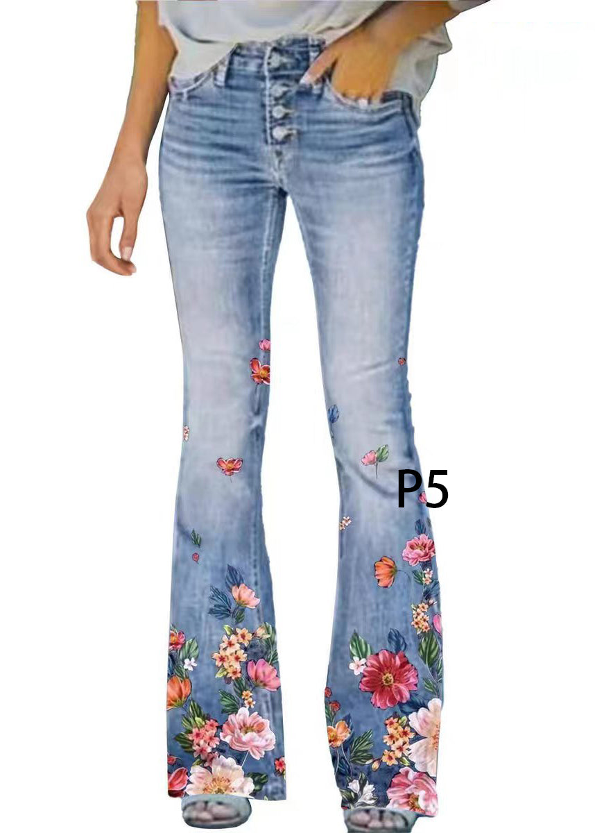 Pantalon Femme Évasé Taille Haute Style Moderne 4