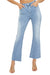 Pantalon Femme Flare Taille Haute Denim Clair 0