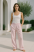 Pantalon Femme Fluide Élastique Ample Tissu Doux 2