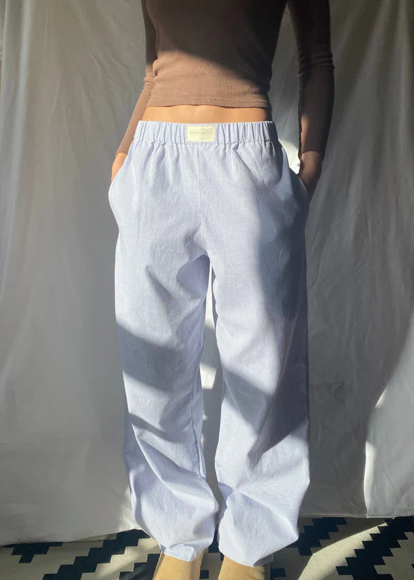 Pantalon Femme Fluide Élastique Ample Tissu Doux 6