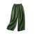 Pantalon Femme Large Taille Haute en Lin Coton Fluide 1