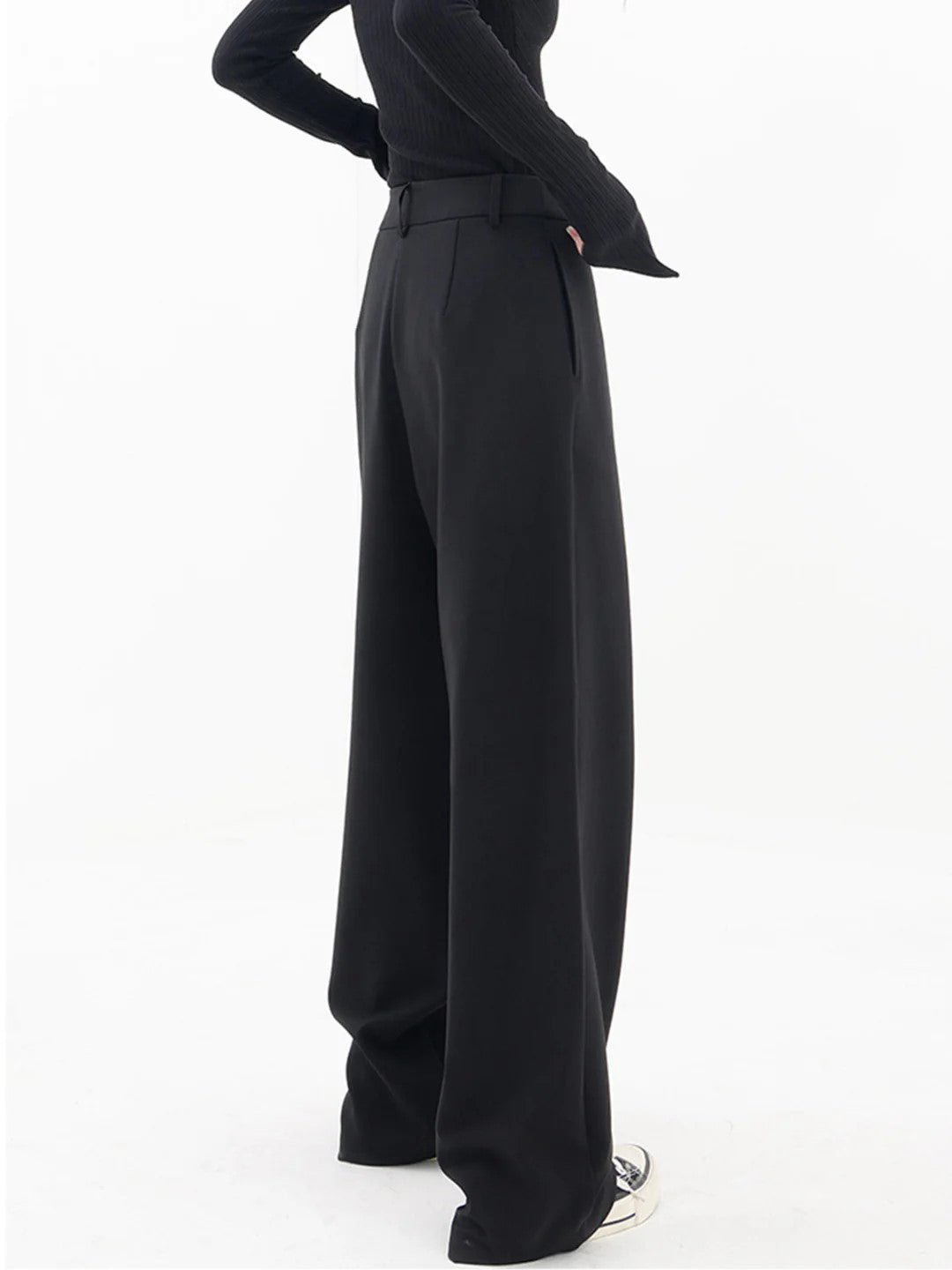 Pantalon Femme Modern Fit Tissu Confortable 3