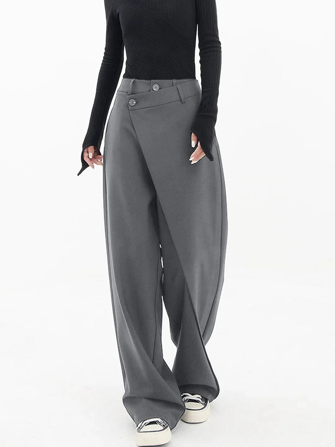 Pantalon Femme Modern Fit Tissu Confortable 5