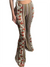 Pantalon Femme Skinny Imprimé Boho en Tricot Élastique 15