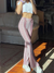Pantalon Femme Skinny Imprimé Boho en Tricot Élastique 9