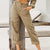 Pantalon Fluide Femme Décontracté Coton Lin 8