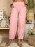 Pantalon Fluide Femme Harem Lin Coton Décontracté 10