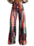 Pantalon Fluide Femme Vintage Large Tissu Doux et Léger 0