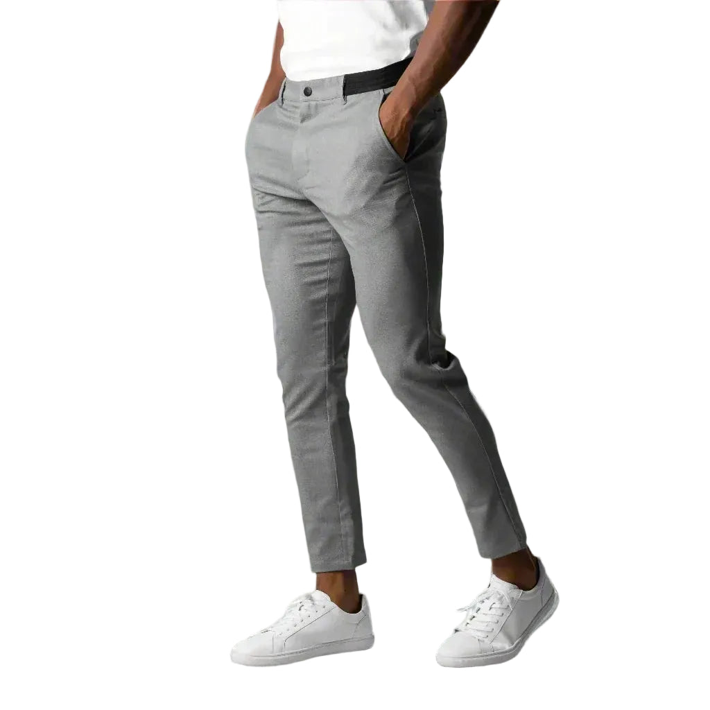 Pantalon Homme Actif Moderne avec Taille Élastique et Poches Pratiques 0