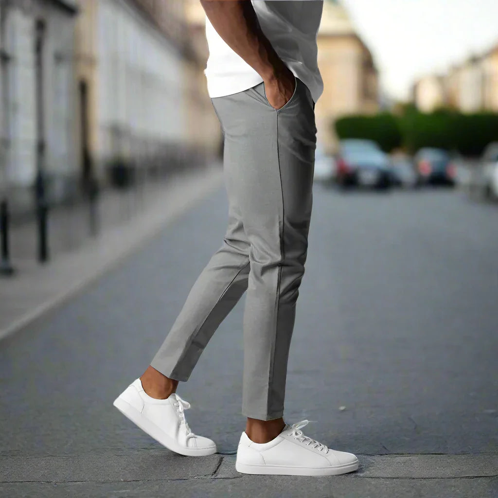 Pantalon Homme Actif Moderne avec Taille Élastique et Poches Pratiques 4