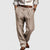 Pantalon Homme Classique Droit en Tissu Durable 3