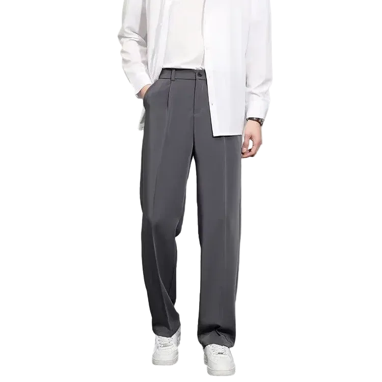 Pantalon Homme Confortable Minimaliste Ajusté 0