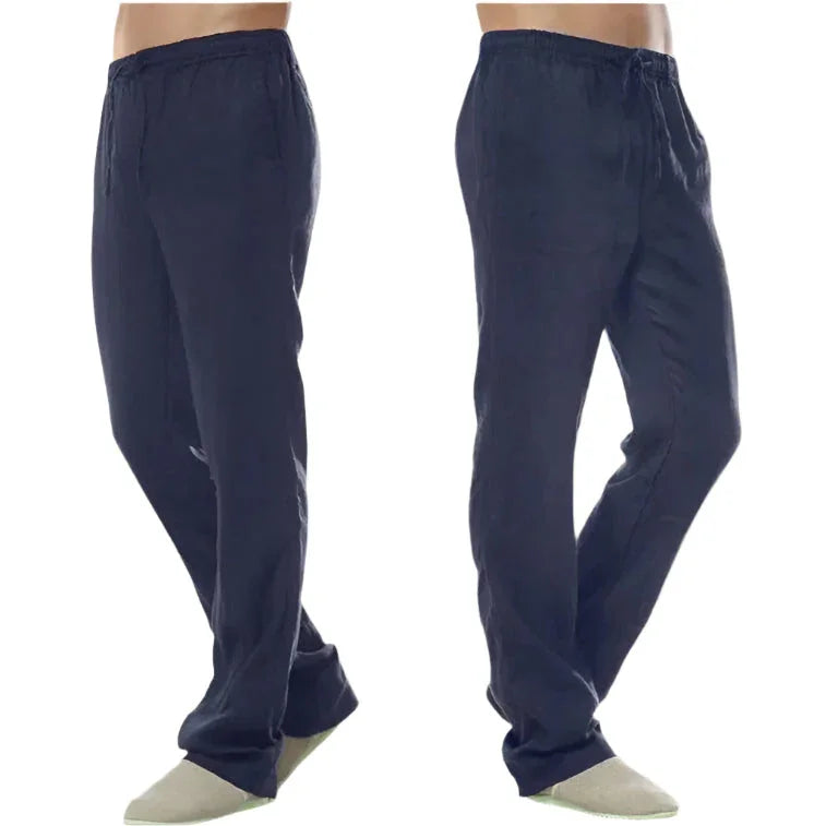 Pantalon Homme Décontracté Avec Cordon De Serrage 7