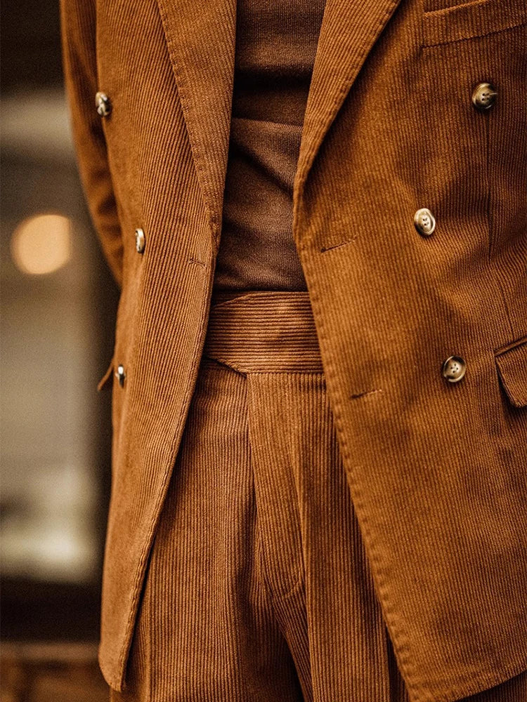 Pantalon Homme Vintage Coupe Rétro 5