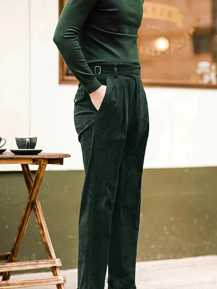 Pantalon Homme Vintage Coupe Rétro 7