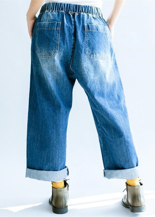 Pantalon Large à Rayures pour Femme Chic 3