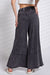 Pantalon Large en Tricot de Terry Lavé Minéral pour Femme 2