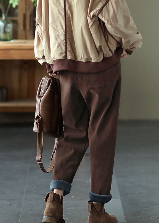 Pantalon Sarouel Hiver avec Poches 3