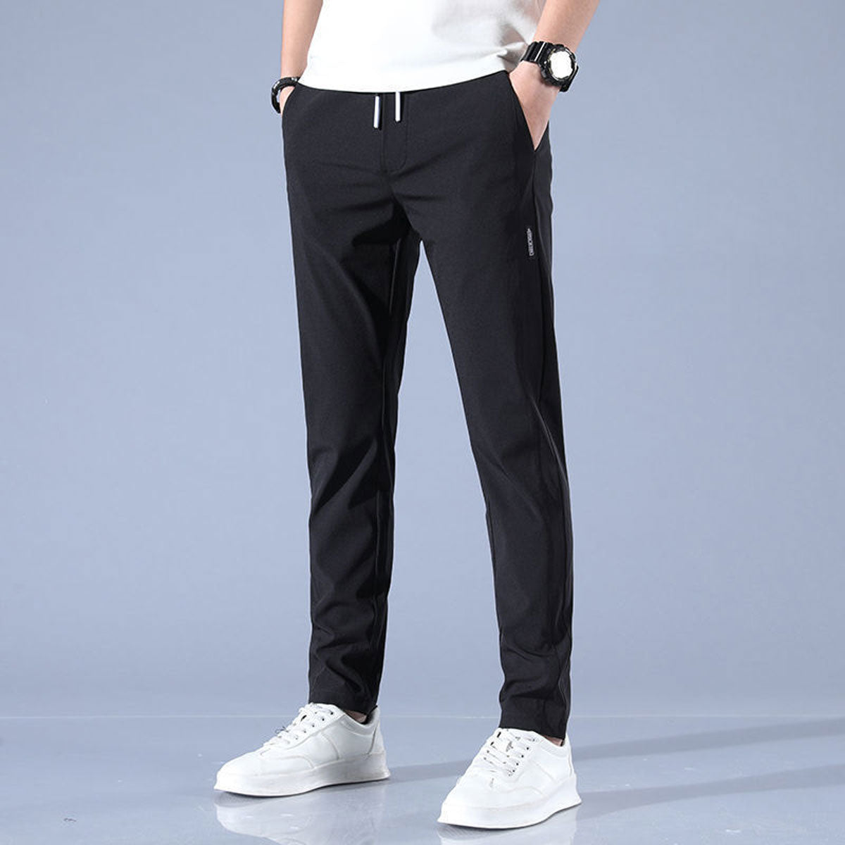 Pantalon Sportif Homme Coupe Droite Pratique 4