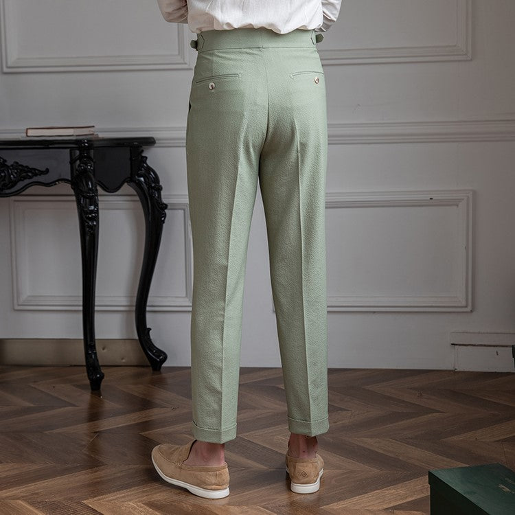 Pantalon Taille Haute Vintage pour Femme 2