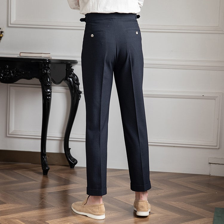 Pantalon Taille Haute Vintage pour Femme 4