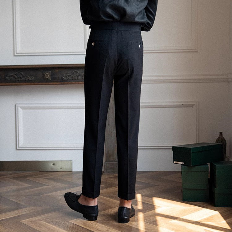 Pantalon Taille Haute Vintage pour Femme 6