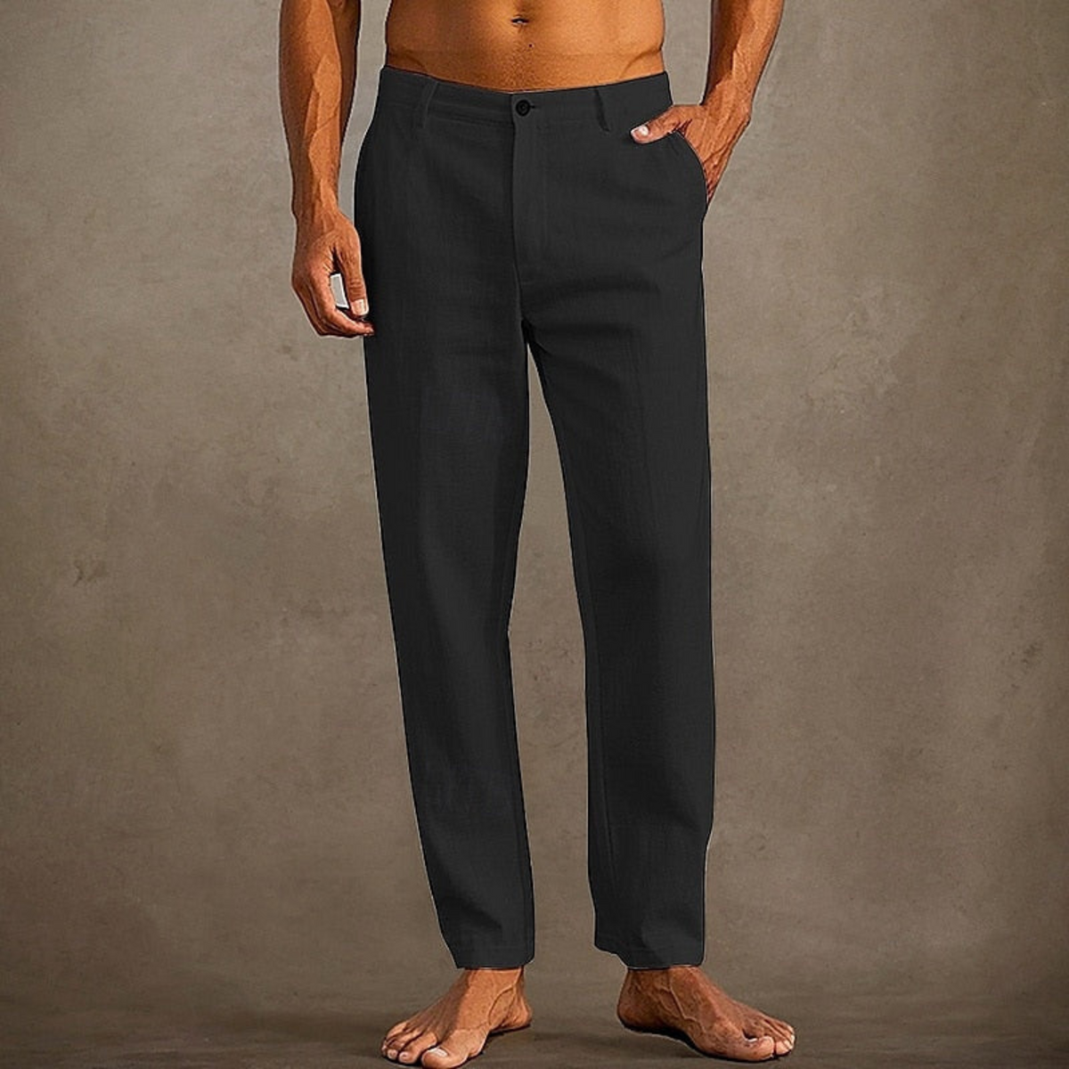 Pantalon d'Été Décontracté pour Hommes Style Classique 1