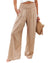 Pantalon d'Été Femme Large en Mélange de Nylon et Coton 0