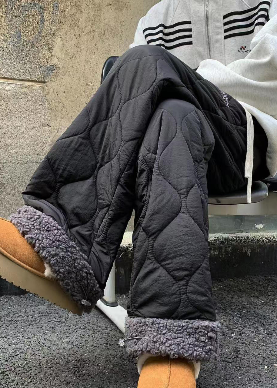 Pantalon d'Hiver pour Hommes en Fleece avec Poches 0