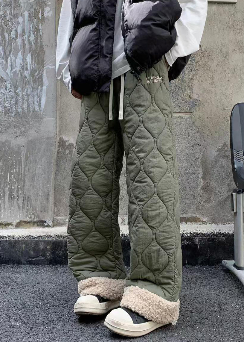 Pantalon d'Hiver pour Hommes en Fleece avec Poches 1