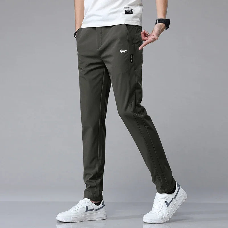 Pantalon de Golf pour Homme Confortable en Coton et Polyester