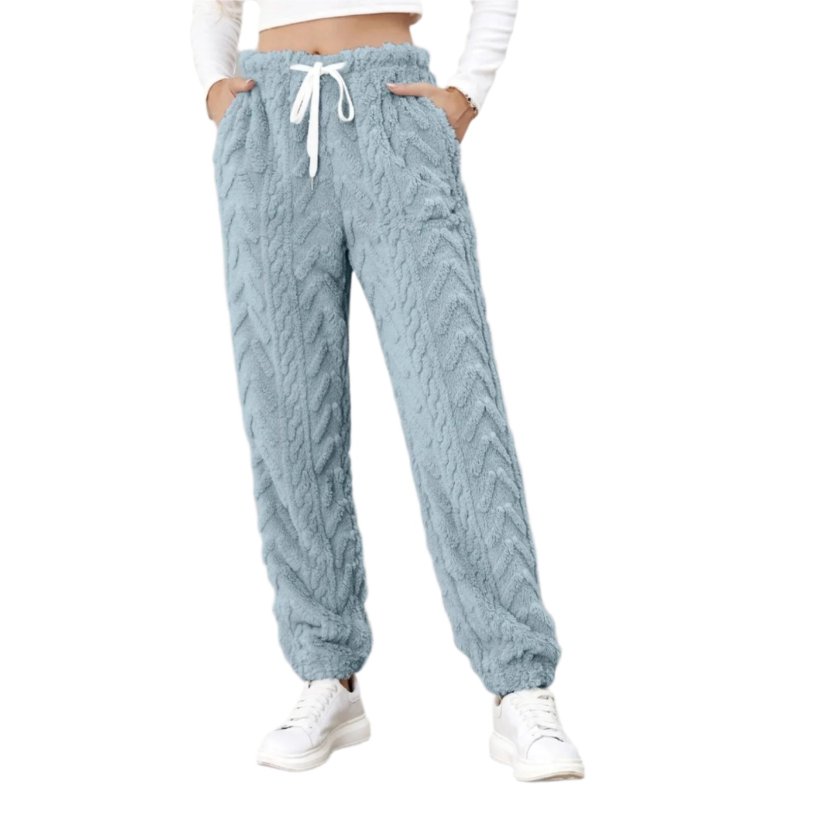 Pantalon de Jogging Femme Confortable en Coton 0