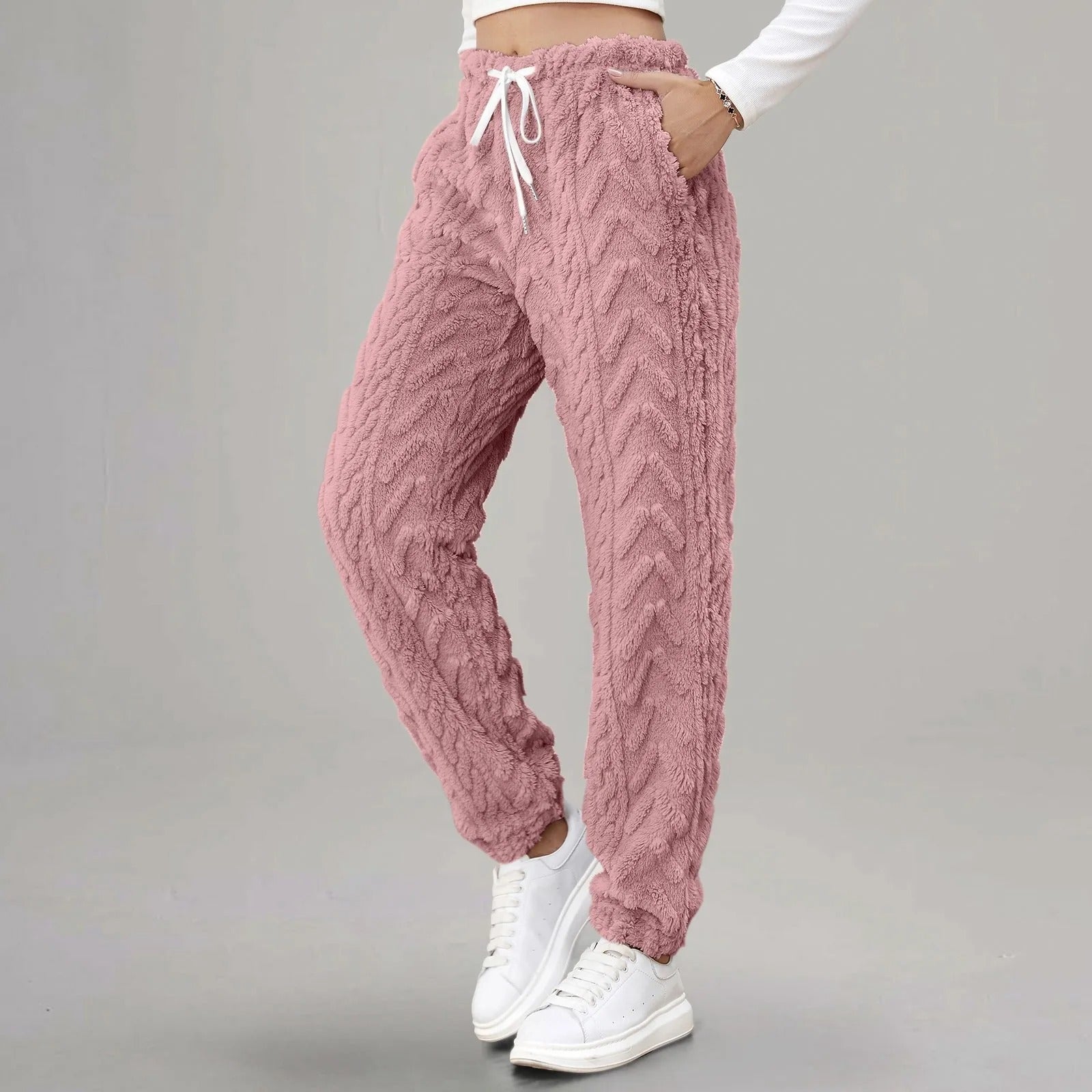 Pantalon de Jogging Femme Confortable en Coton 4