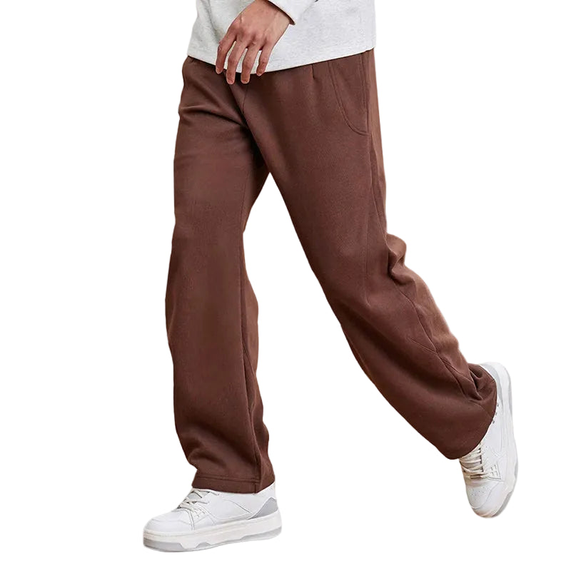 Pantalon de jogging pour hommes à jambe droite 0